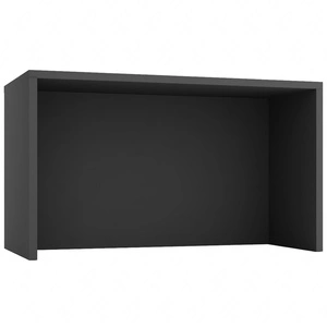 Wyspa kuchenna 147 cm szary grafit funkcjonalny mebel kuchenny odporny na działanie wilgoci i uszkodzenia solidne wykonanie