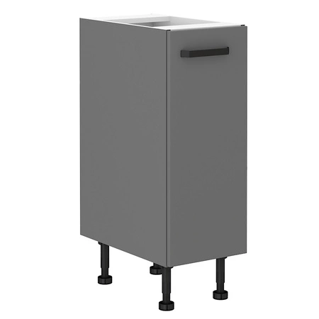 Zestaw mebli kuchennych narożny Chevron / Verdi 300x200 cm meble do kuchni z dekoracyjnym wzorem jodełki odporne na uszkodzenia