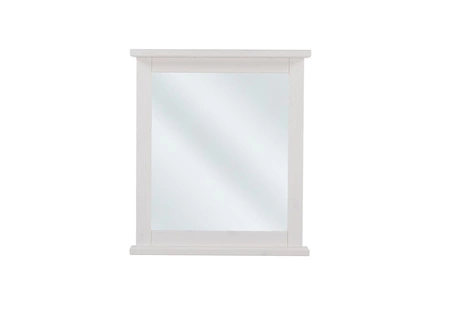 Zestaw mebli łazienkowych Romantic biały eleganckie drewniane szafki do łazienki w stylu klasycznym gustowne metalowe uchwyty