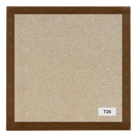 Panel tapicerowany Quadra 50x50 cm miodowy stylowy panel ścienny kwadrat welurowa tkanina modne wykończenie każdej aranżacji