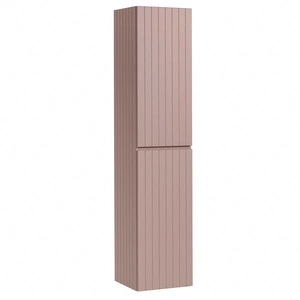 Słupek łazienkowy wiszący Iconic 35 cm antyczna róża szafka odporna na działanie wilgoci i wysokiej temperatury pionowe ryflowanie