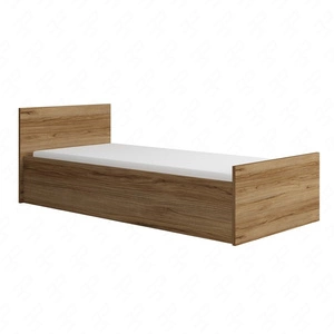 Łóżko Maximus 80x200 cm dąb catania piękny nowoczesny design łoże do pokoju dziecka oraz pokoju młodzieżowego