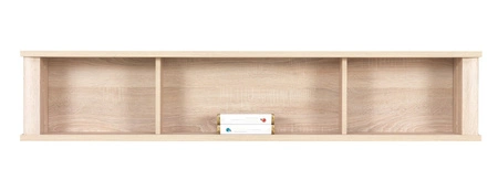 Zestaw mebli Finezja dąb sonoma jasny idealna propozycja do pokoju młodzieżowego lub biura w modnym stylu