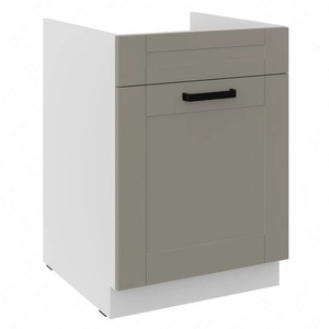 Szafka kuchenna pod zlewozmywak z szufladą Ponza 60 ZL 1S BB szafka odporna na parę wodną rozlaną ciecz i wysoką temperaturę