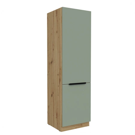 Słupek kuchenny Treviso Ar 60 DK-210 2F szafka kuchenna odporna na uszkodzenia wykończenie frontów w technologii anti fingerprint