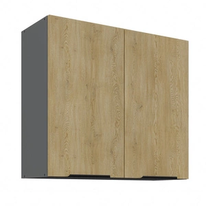 Szafka kuchenna wisząca Corsico 80 G-72 2F metalowe uchwyty krawędziowe szafka odporna na działanie wilgoci i uszkodzenia