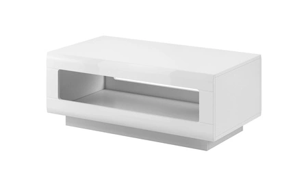 Zestaw mebli do salonu Tulsa biały / biały połysk nietuzinkowe i praktyczne meble atrakcyjne pod względem wizualnym oraz funkcjonalnym