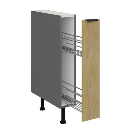 Szafka kuchenna cargo Corsico 15 D CARGO BB metalowy uchwyt krawędziowy szafka odporna na działanie wilgoci i uszkodzenia