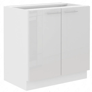 Szafka kuchenna stojąca z półką Lumia 80 D 2F BB szafka odporna na parę wodną rozlaną ciecz i wysoką temperaturę