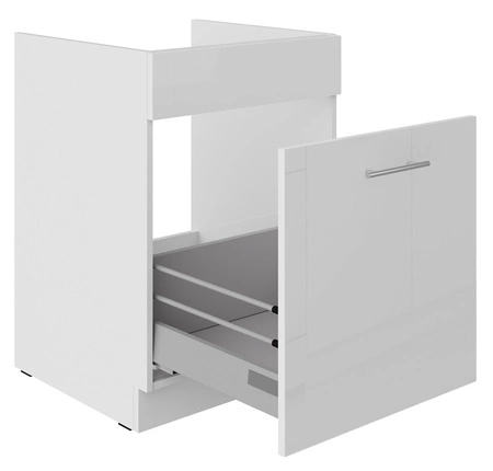 Szafka kuchenna pod zlewozmywak z szufladą Lumia 60 ZL 1S BB szafka odporna na parę wodną rozlaną ciecz i wysoką temperaturę