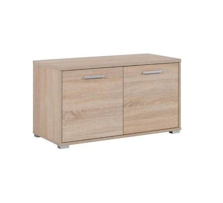 Szafka na buty Hit dąb sonoma jasny funkcjonalna oraz praktyczna szafka do przedpokoju 