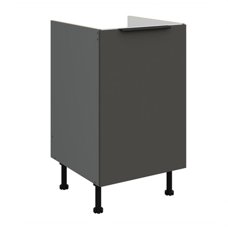 Szafka kuchenna pod zlewozmywak Aversa Ant 50 ZL 1F BB szafka odporna na uszkodzenia wykończenie frontów w technologii anti fingerprint