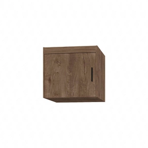 Nadstawka do szafy Rene 60 cm dąb lefkas funkcjonalna szafka powiększy miejsce do przechowywania ubrań obuwia i dodatków