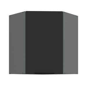 Szafka kuchenna narożna wisząca Alatri Ant 60x60 GN-72 1F odporna na uszkodzenia wykończenie frontów w technologii anti fingerprint