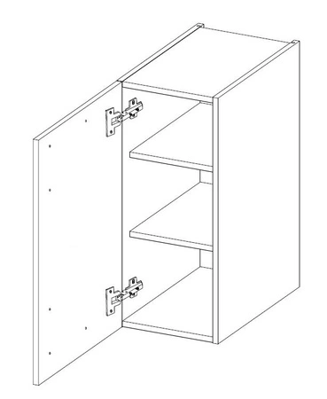 Zestaw mebli kuchennych narożny EkoWhite 300x310 cm minimalizm skandynawskiego stylu oraz modernizmu prostej formy idealny do każdego wnętrza