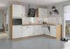 Zestaw mebli kuchennych narożny Scandi 285x170 cm idealny do wnętrz w stylu skandynawskim klasycznym i nowoczesnym