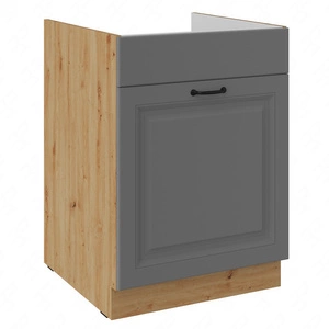 Szafka kuchenna pod zlewozmywak z szufladą Kea 60 ZL 1S BB szafka odporna na parę wodną wysoką temperaturę i rozlaną ciecz