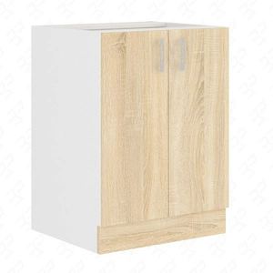 Szafka kuchenna stojąca z półką Sold 60 D 2F BB szafka odporna na parę wodną wysoką temperaturę i rozlaną ciecz