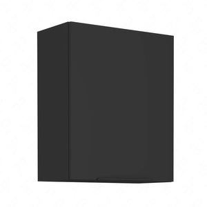 Szafka kuchenna wisząca Black 60 G-72 1F metalowy uchwyt krawędziowy szafka odporna na działanie wilgoci i uszkodzenia