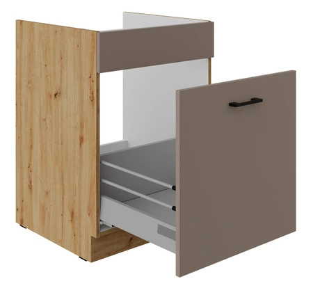 Szafka kuchenna pod zlewozmywak z szufladą Rimini 60 ZL 1S BB szafka odporna na parę wodną rozlaną ciecz i wysoką temperaturę