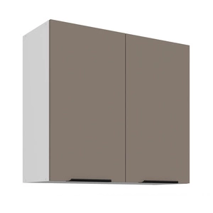 Szafka kuchenna wisząca Fiuggi Wh 80 G-72 2F szafka kuchenna odporna na uszkodzenia wykończenie frontów w technologii anti fingerprint