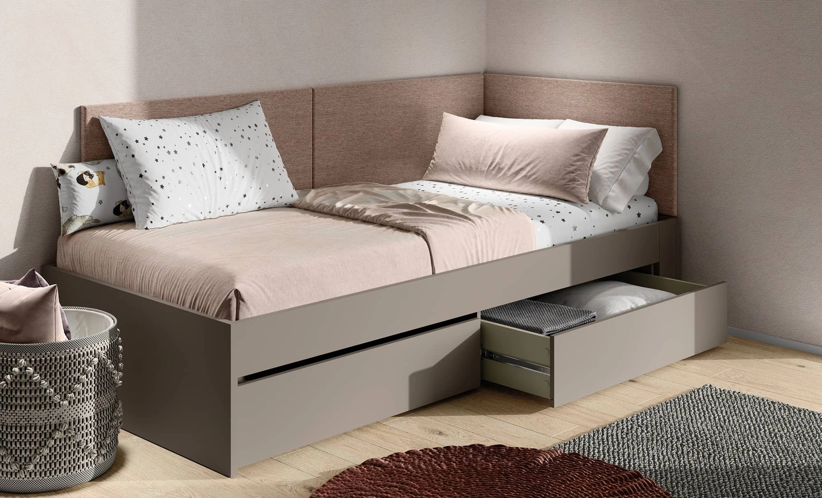 Łóżko młodzieżowe Woow Łóżko 90x200