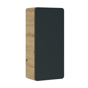 Szafka łazienkowa wisząca Aruba 35 cm dąb craft złoty / czarny elegancka szafka do łazienki wykonana z odpornych i trwałych materiałów