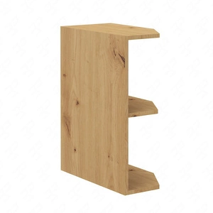 Szafka kuchenna zakończenie z półkami 30 D ZAK BB dąb artisan szafka odporna na parę wodną wysoką temperaturę i rozlaną ciecz