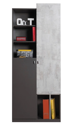 Zestaw mebli Tablo 4 grafit / enigma idealna propozycja do pokoju dziecięcego lub młodzieżowego meble w modnych kolorach