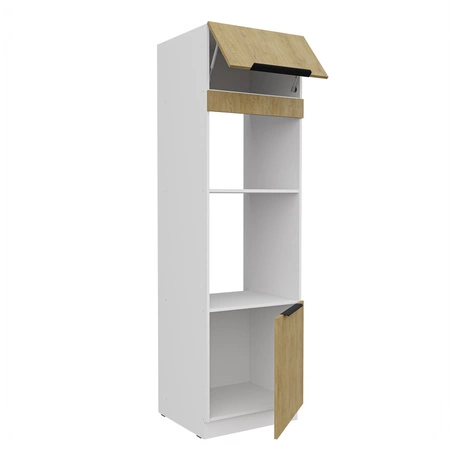 Słupek kuchenny Cremona 60 DPM-210 2F szafka do zabudowy mikrofali i piekarnika odporna na parę wodną i wysoką temperaturę