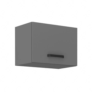 Szafka okapowa Verdi 50 GU-36 1F szafka odporna na działanie wilgoci i uszkodzenia czarny metalowy uchwyt