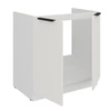 Szafka kuchenna pod zlewozmywak Corato Wh 80 ZL 2F BB szafka odporna na uszkodzenia wykończenie frontów w technologii anti fingerprint