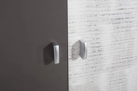 Szafa Tablo 90 cm grafit / enigma idealna do pokoju młodzieżowego bardzo użytkowa oraz posiada nowoczesny wygląd