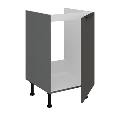 Szafka kuchenna pod zlewozmywak Aversa Ant 50 ZL 1F BB szafka odporna na uszkodzenia wykończenie frontów w technologii anti fingerprint