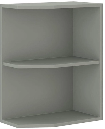 Zestaw mebli kuchennych narożny Karmen 260x270 cm fronty w połysku styl szafek dopasuje się do wnętrza każdej kuchni