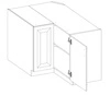 Szafka kuchenna narożna Kea 90x90 DN 2F BB szafka odporna na parę wodną wysoką temperaturę i rozlaną ciecz