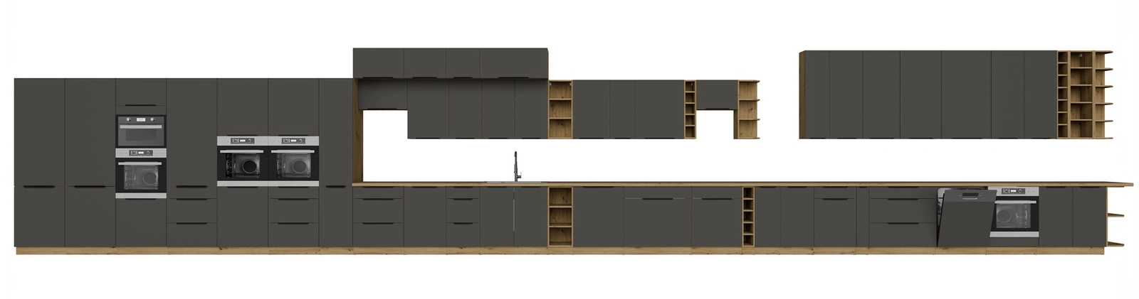 Szafki kuchenne modułowe Aversa Ar Meble kuchenne modułowe