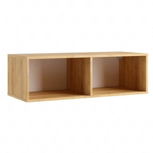 Półka Apulia 100 cm dąb złoty atrakcyjna pod względem wizualnym oraz funkcjonalnym prosta bryła wpisująca się w każde wnętrze