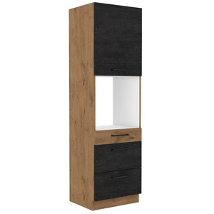 Słupek kuchenny Vanimo 60 DPS-210 3S 1F szafka z szufladami do zabudowy piekarnika odporna na parę wodną wysoką temperaturę i rozlane ciecze