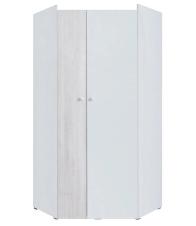 Zestaw mebli Arona biały / dąb wilton biały / szary funkcjonalne meble do pokoju młodzieżowego