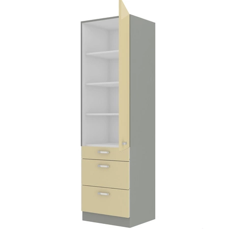 Słupek kuchenny Karmen 60 DKS-210 3S 1F szafka z szufladami odporna na parę wodną wysoką temperaturę i rozlane ciecze