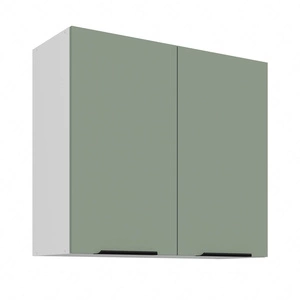 Szafka kuchenna wisząca Treviso Wh 80 G-72 2F szafka kuchenna odporna na uszkodzenia wykończenie frontów w technologii anti fingerprint