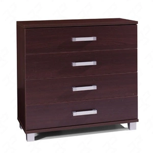 Komoda z szufladami Maximus 90 cm kasztan wenge modernistyczny design komody szuflady na prowadnicach rolkowych