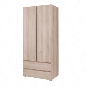 Szafa z szufladami Simple 92 cm dąb sonoma funkcjonalny mebel do pokoju młodzieżowego salonu lub biura