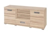 Szafka RTV Penelopa 138 cm dąb sonoma jasny oryginalna kolorystyka świetna propozycja do salonu lub pokoju dziennego 