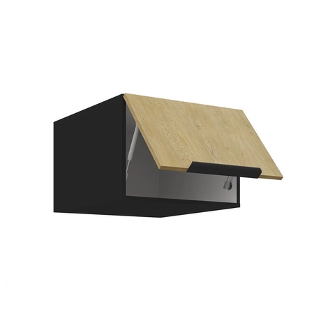 Szafka kuchenna wisząca Crotone 50 NAGU-36 1F metalowy uchwyt krawędziowy szafka kuchenna odporna na parę wodną i wysoką temperaturę