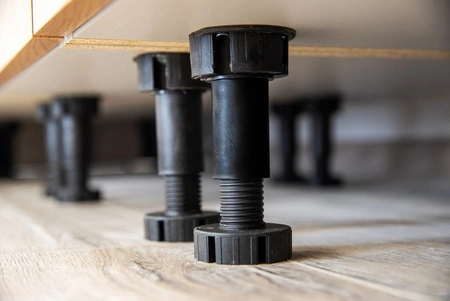 Szafka kuchenna cargo Clara D20 CARGO szafka do kuchni z funkcjonalnym koszem cargo odporność na uszkodzenia i wilgoć metalowy uchwyt