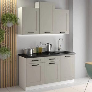 Zestaw mebli kuchennych Ponza 150 cm szafki doskonale prezentują się we wnętrzach klasycznych lub nowoczesnych