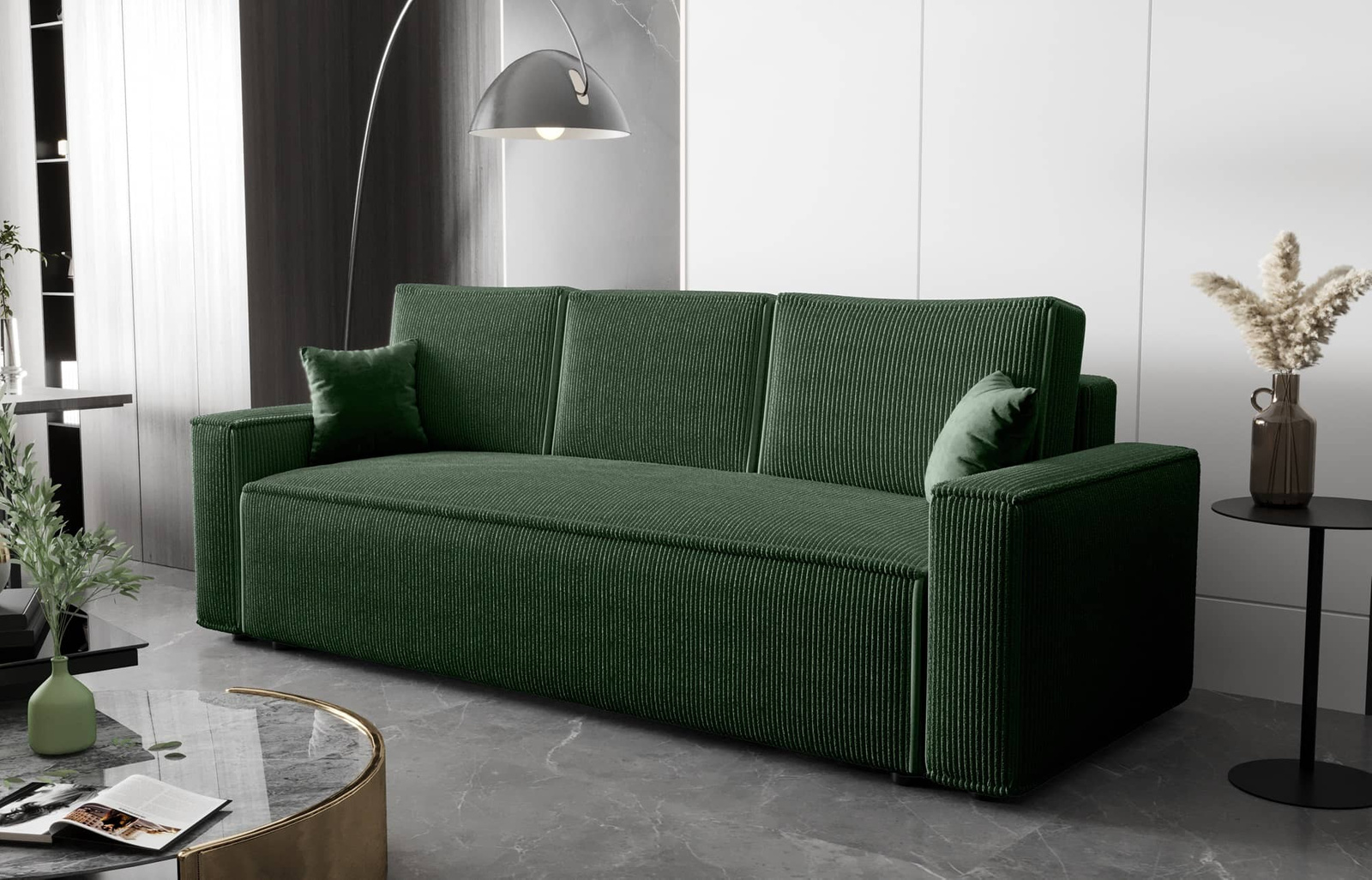 Kanapy z funkcją spania Nelo Kanapa rozkładana Kanapa do salonu