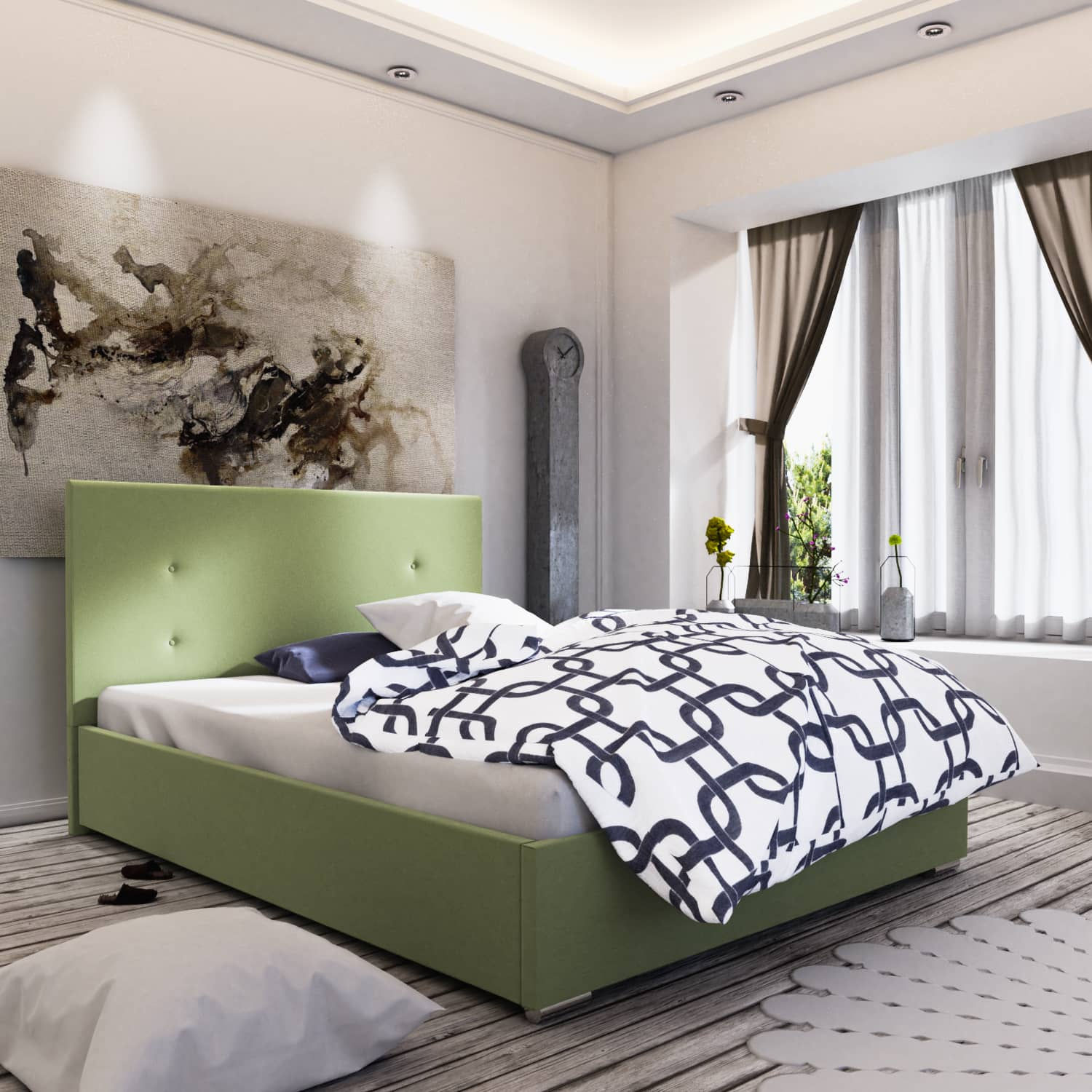 Łóżko tapicerowane Reus 160x200 Sofia21